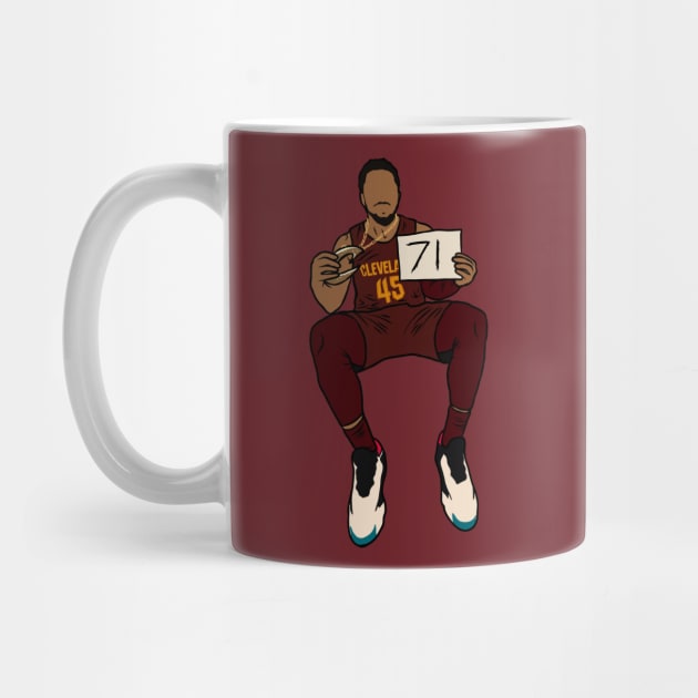 Donovan Mitchell 71 Points by rattraptees